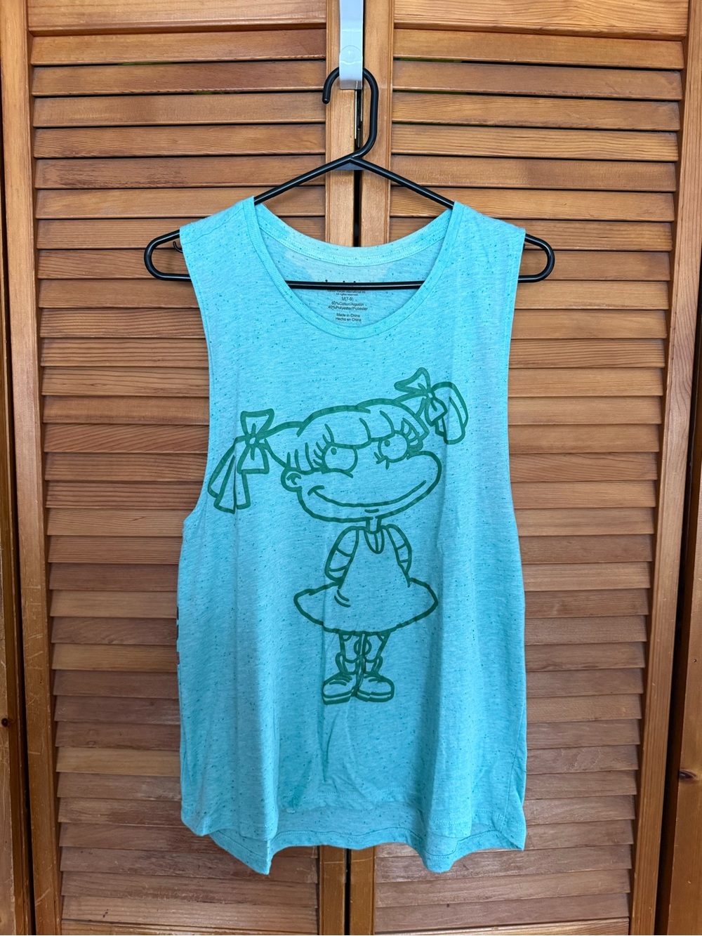 Nickelodeon Rugrats Blue Graphic Tank